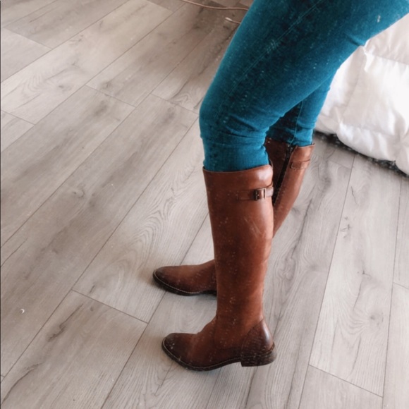 Steve Madden Shoes - Steve Madden Cognac Riding Boots